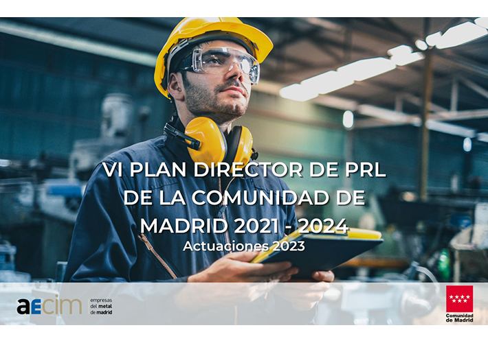 Foto AECIM realizará 1.500 asesoramientos de PRL en empresas del metal en el marco del VI Plan Director en 2023.